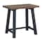 Alaterre Furniture Adam 32" W Small Solid Wood Desk ANAD05RNB - alternate 7
